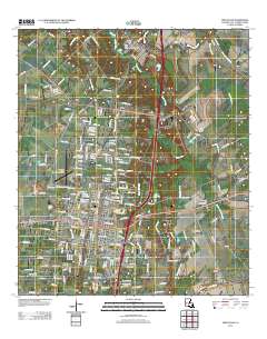 Opelousas 2012 topographic map thumbnail