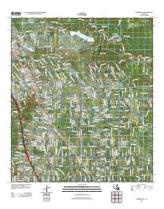 Prairieville 2012 topographic map thumbnail