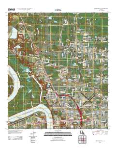 Scotlandville 2012 topographic map thumbnail