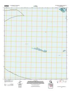 Western Isles Dernieres 2012 topographic map thumbnail