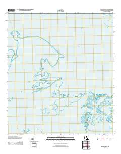 Bay Batiste 2012 topographic map thumbnail