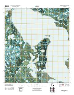Fourleague Bay 2012 topographic map thumbnail