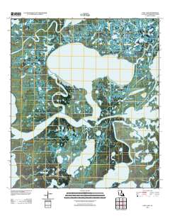 Lost Lake 2012 topographic map thumbnail