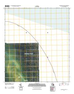Chandeleur Light 2012 topographic map thumbnail