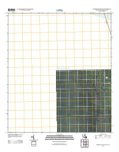 Chandeleur Light OE W 2012 topographic map thumbnail