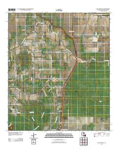 Plaucheville 2012 topographic map thumbnail