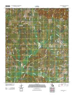 Pleasant Hill 2012 topographic map thumbnail