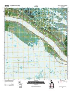 Pointe a la Hache 2012 topographic map thumbnail