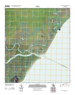 Ponchatoula SE 2012 topographic map thumbnail