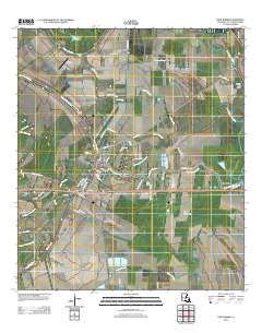 Port Barre 2012 topographic map thumbnail
