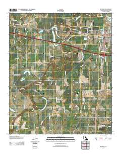 Rayville 2012 topographic map thumbnail