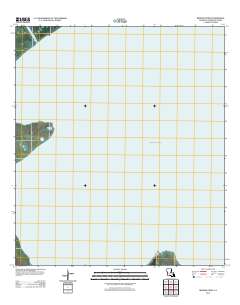 Redfish Point 2012 topographic map thumbnail