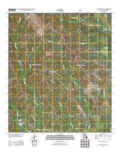 Fullerton Lake 2012 topographic map thumbnail