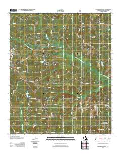 Haynesville East 2012 topographic map thumbnail