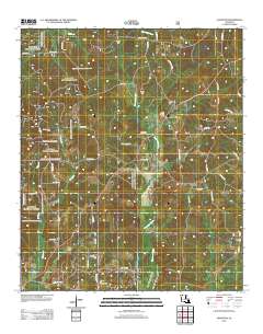 Langston 2012 topographic map thumbnail
