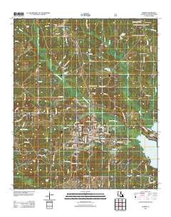 Homer 2012 topographic map thumbnail
