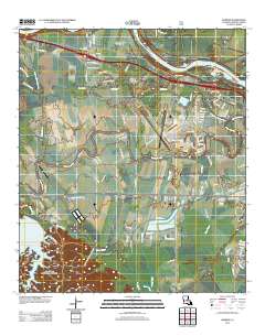 Rapides 2012 topographic map thumbnail