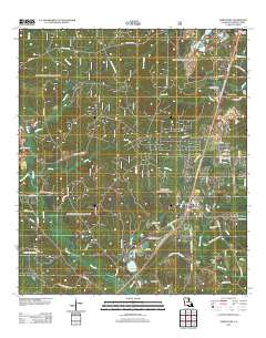 Forest Hill 2012 topographic map thumbnail
