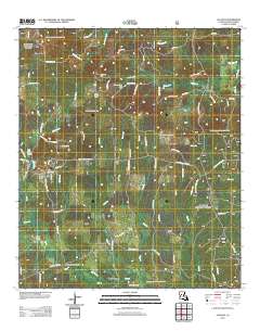 Atlanta 2012 topographic map thumbnail