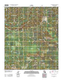 Coochie Brake 2012 topographic map thumbnail