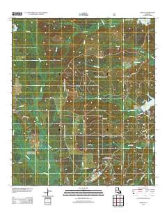 Jericho 2012 topographic map thumbnail