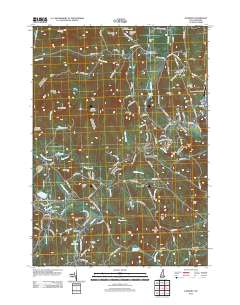 Danbury 2012 topographic map thumbnail