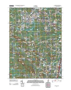 Exeter 2012 topographic map thumbnail