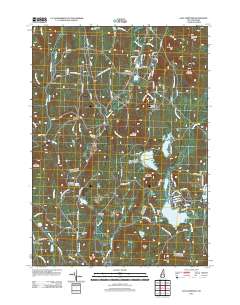 East Lempster 2012 topographic map thumbnail