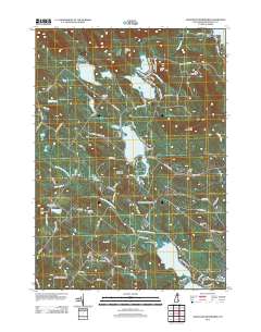 Gilmanton Ironworks 2012 topographic map thumbnail