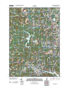 Dover West 2012 topographic map thumbnail
