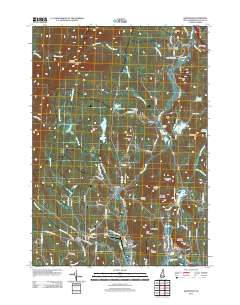 Grantham 2012 topographic map thumbnail