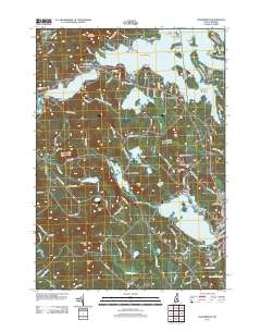 Holderness 2012 topographic map thumbnail