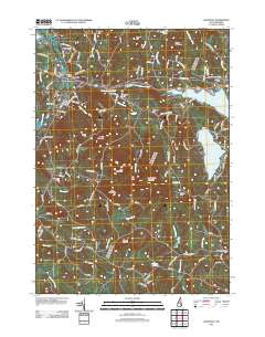 Gossville 2012 topographic map thumbnail