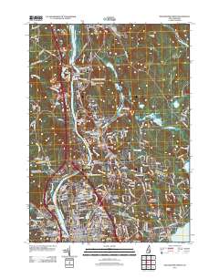 Manchester North 2012 topographic map thumbnail