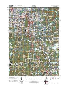 Nashua South 2012 topographic map thumbnail