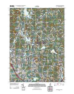 Salem Depot 2012 topographic map thumbnail