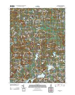 Sandown 2012 topographic map thumbnail