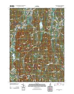 West Swanzey 2012 topographic map thumbnail