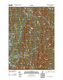 Mount Cardigan 2012 topographic map thumbnail