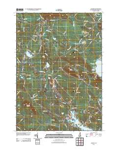 Ossipee 2012 topographic map thumbnail