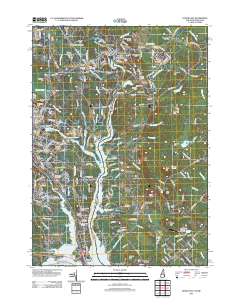 Dover East 2012 topographic map thumbnail