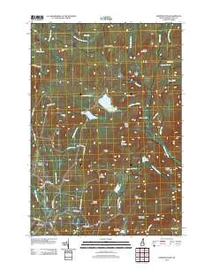Diamond Pond 2012 topographic map thumbnail