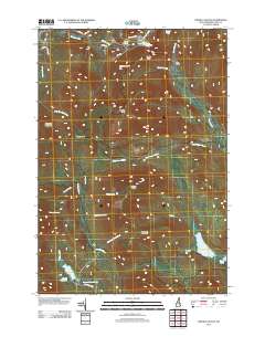 Dixville Notch 2012 topographic map thumbnail