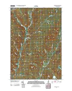 Cowen Hill 2012 topographic map thumbnail