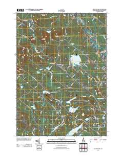 Baxter Lake 2012 topographic map thumbnail