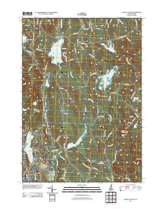Enfield Center 2012 topographic map thumbnail