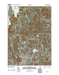 Derry 2012 topographic map thumbnail