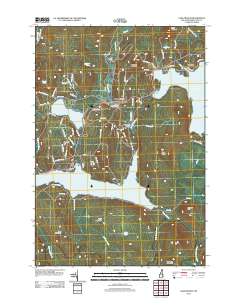 Lake Francis 2012 topographic map thumbnail