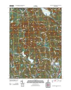 Hillsboro Upper Village 2012 topographic map thumbnail