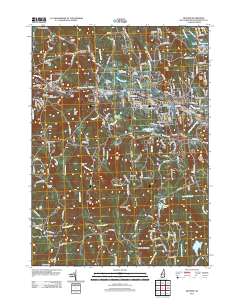 Milford 2012 topographic map thumbnail